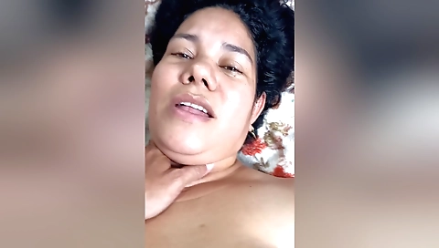 Real brunette naked video with real deepthroat and sexy body show
