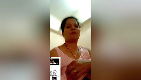 Hottest indian female showing her boobs and pussy on video call