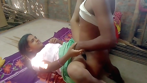 Indian teen masturbating with a big dildo and giving a blowjob