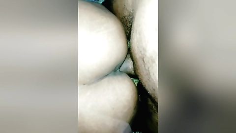 Indian amateur girl giving a handjob to her handsome partner