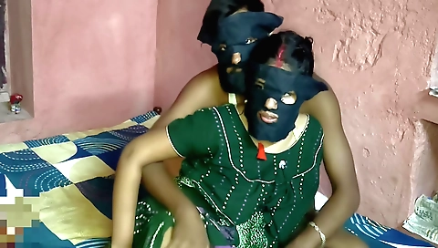Hot Indian bhabhi-in-law is having sex with a handsome boyfriend