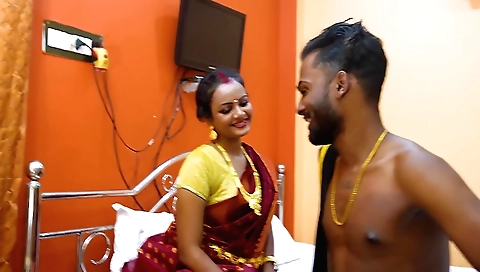 Indian teen in her white bikini gets her pussy fingered