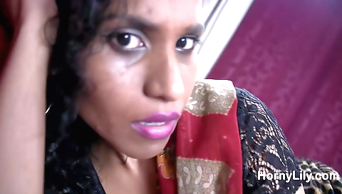 Indian stepmom fucked by her stepson while her husband is working
