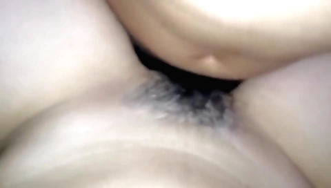 Indian hairy girl with a natural body giving a blowjob to a dude