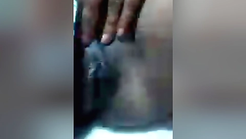 Amateur indian teen with a nice face rubs her pussy