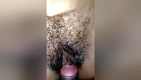 Indian babe with natural boobs getting fucked in a pov