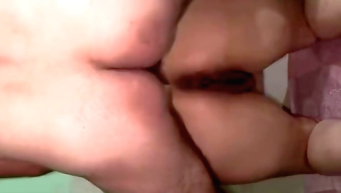 Hairy girl fucked by the guy on a camera in doggy style
