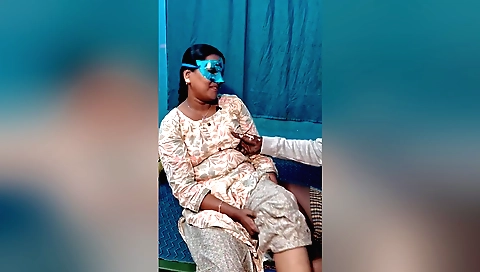 Indian babe gets fucked hard by the guy in her bedroom
