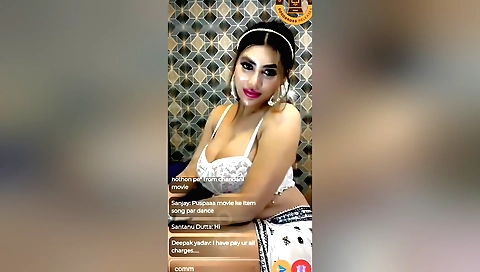 Rivka mani solo video with her big tits and a face