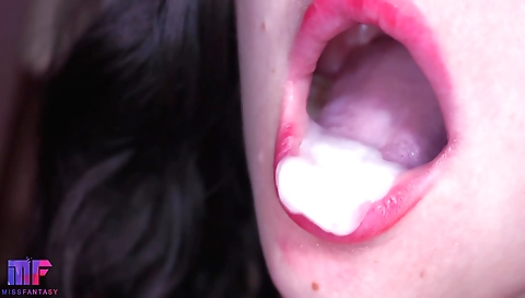 Indian beauty with tight pussy creampies with her mouth