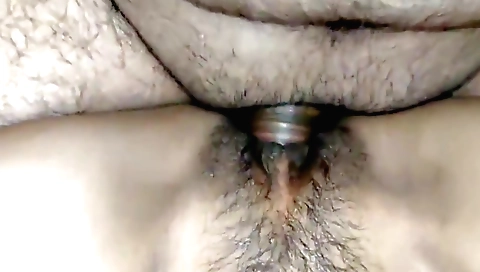 Amateur Indian pussy rubbed by friend after massage