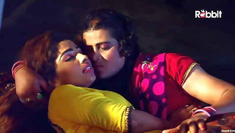 Lesbian couple gets a little bit into lesbian porn