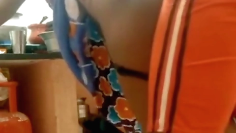 Amateur indian brunette big tits and big booty vid