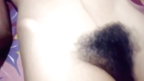 Stepsis in fetish video with large cock in her hairy pussy