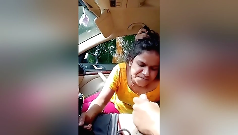 Indian brunette gets fucked by a blonde in a white blouse