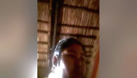 Indian brunette video with big ass and tituated body