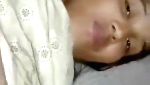 Amateur brunette with big tits fucks her boyfriend