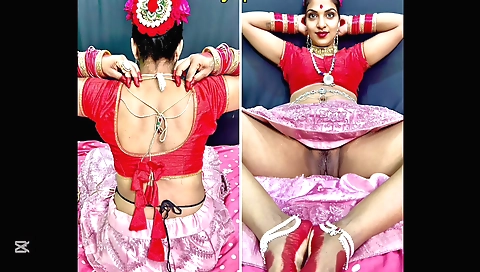 Indian slut creampie from her cunt in this porn video