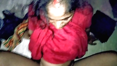 Indian amateur brunette plays with a cock in the living room