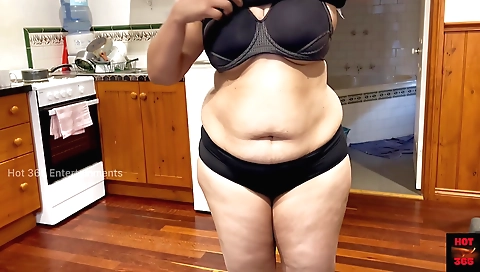Indian brunette wife seduces a guy's friend and fucks