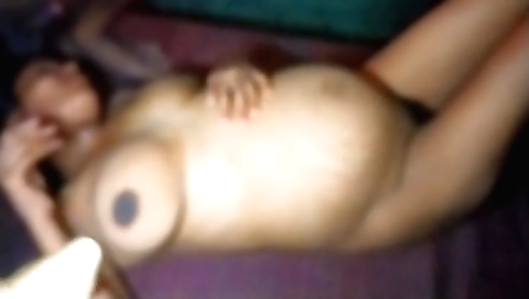Babii can't go to work and is having bondage on bed