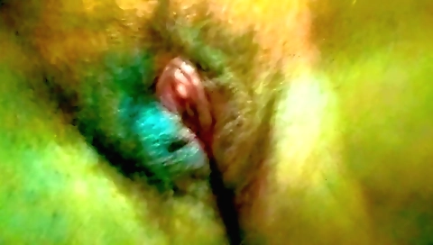 Hot blonde massage session with a nice orgasm from herself