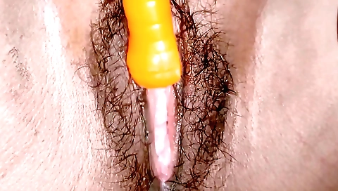 Indian girl masturbates with her fingers in the bathroom