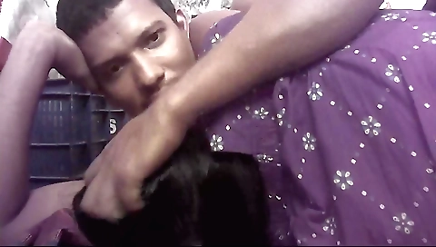 Indian housewife in sexy stockings 1st time on camera