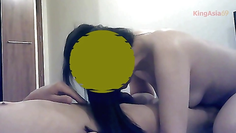 Asian wife in a sexy 18+ video sucking and fucking