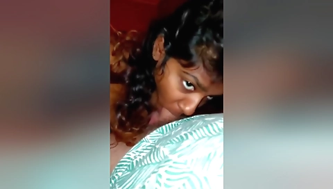 Indian slut rides a dick in the car with a black guy
