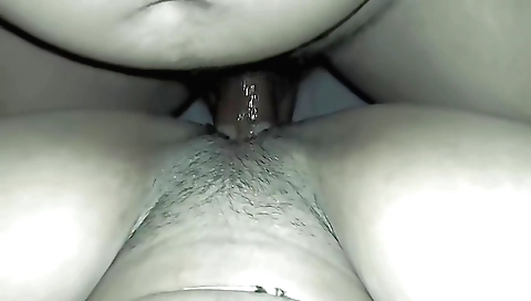 Indian girl is getting her hairy pussy pounded hard