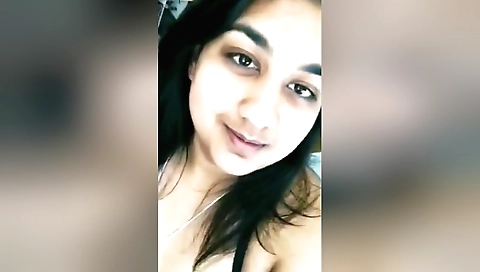 Hot brunette amateur nri porn video with small tits