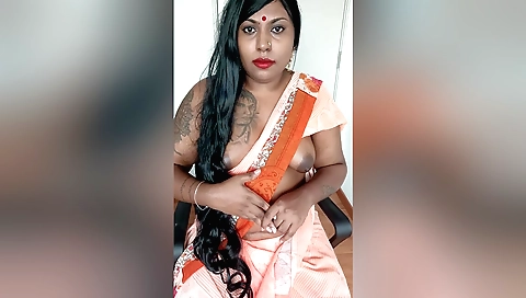 Solo amateur movie shows a tattooed babe dancing on camera