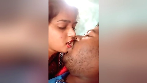 Indian brunette with a nice round ass doing some oral
