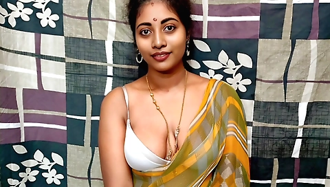 Indian girl with big tits is getting fucked by her stepfather