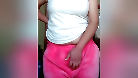 amateur solo movie with a teen girl with a hairy butt